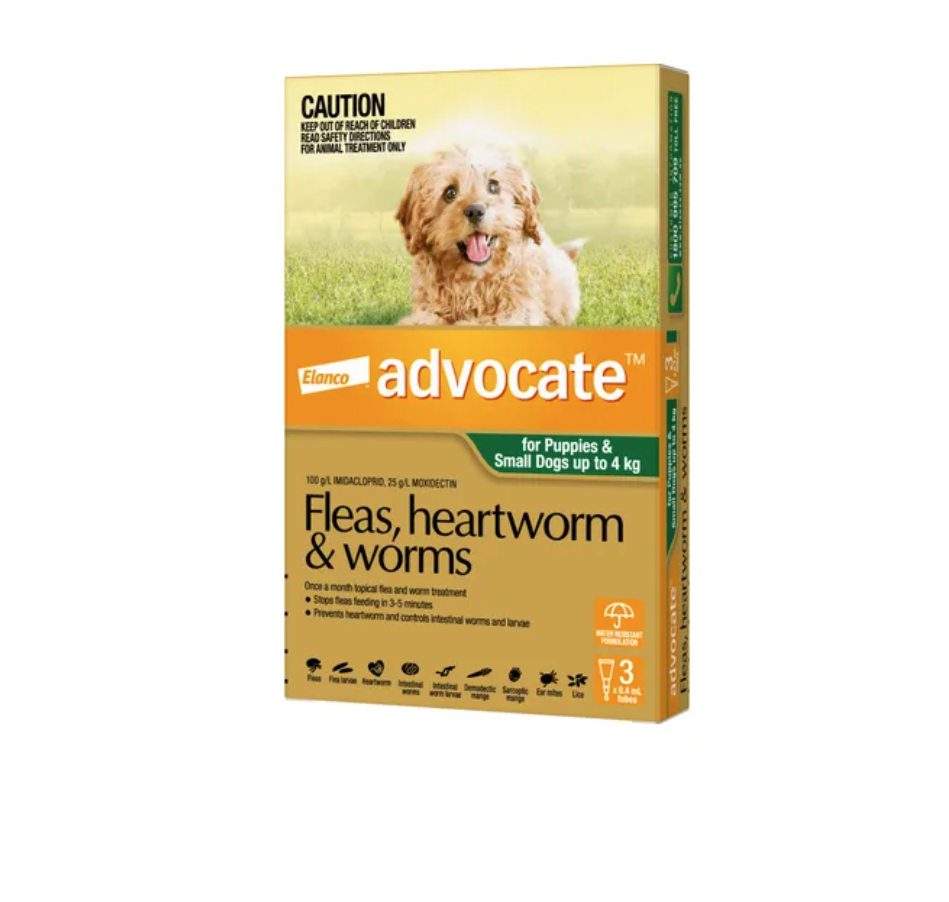 Advocate Flea, Heartworm & Worm Pack